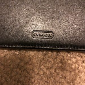 Coach check holder